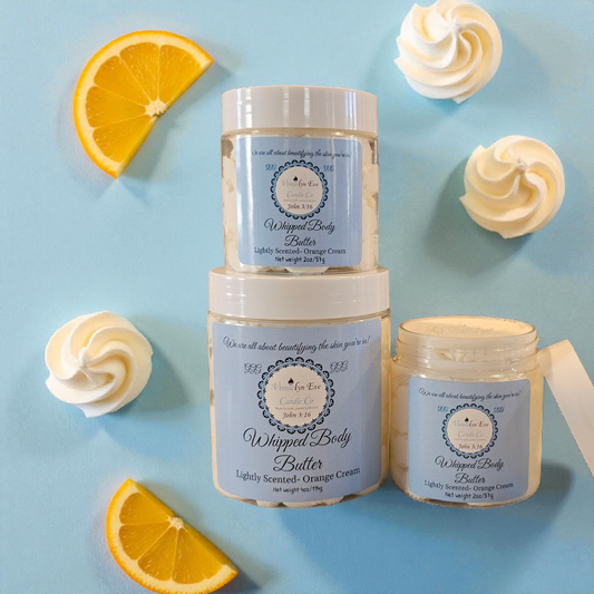 Lightly Scented- Orange Cream